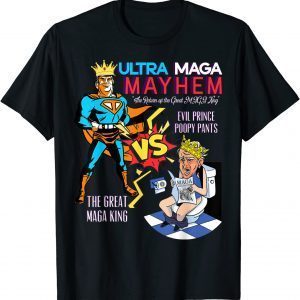 Great MAGA King Donald Trump Biden USA UltrA MAGA 2022 Shirt