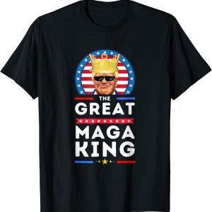 Great MAGA King Trump Biden Political Ultra Mega Proud Tee Shirt