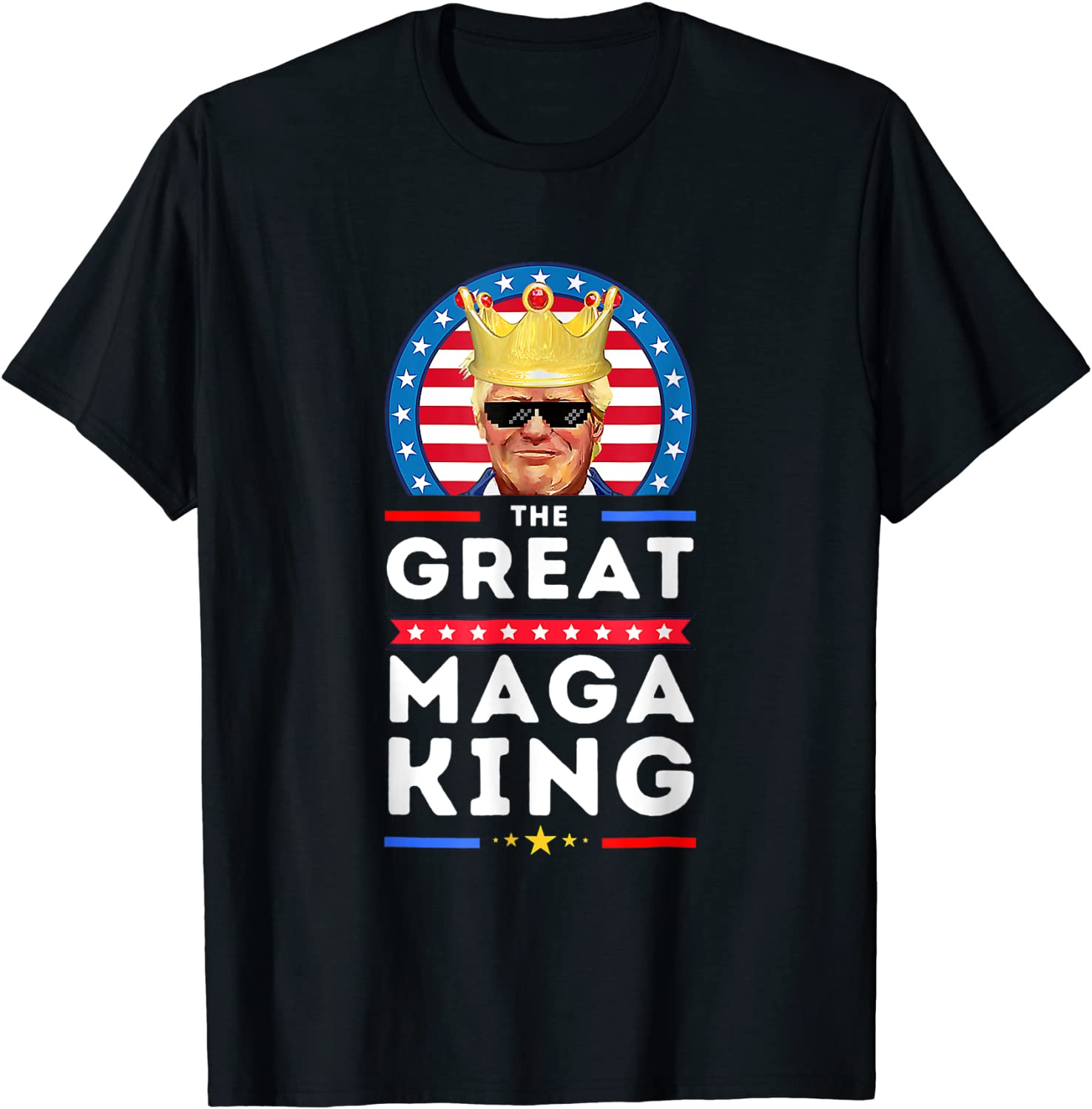 Great MAGA King Trump Biden Political Ultra Mega Proud Tee Shirt