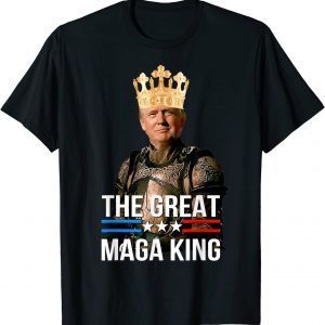 Great MAGA King Trump UltrA MAGA Crowd anti Biden UltrA MAGA 2022 Shirt
