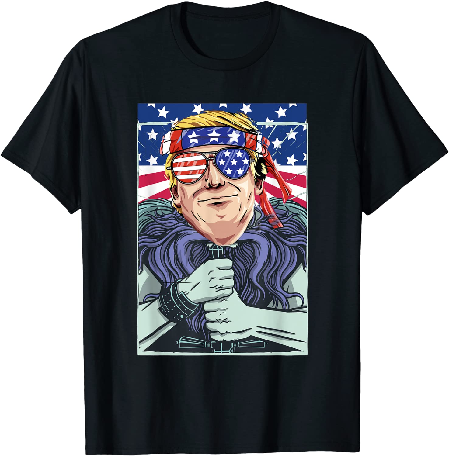 Great MAGA King USA MAGA Trump UltrA MAGA Crowd 4th of July 2022 Shirt