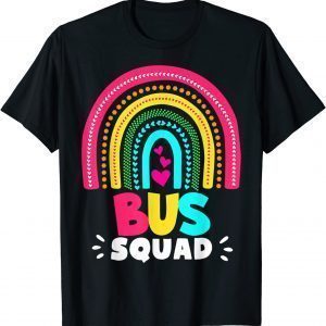 Group Matching Bus Squad Back To School For Driver Aide Team 2022 Shirt