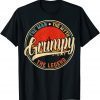Grumpy The Man The Myth The Legend Father's Day Classic Shirt