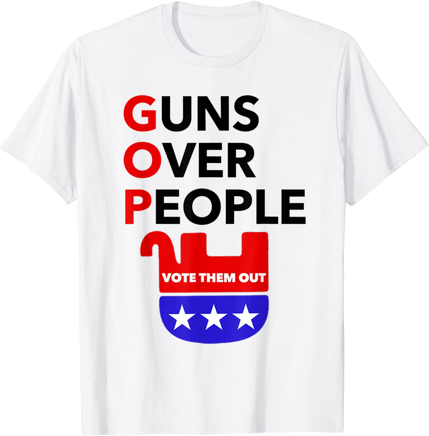 Gun Reform Now - GOP-Guns Over People - Vote Them Out Classic Shirt