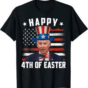 Happy 4th Of July Easter Confused Memorial Joe Biden 2022 Shirt