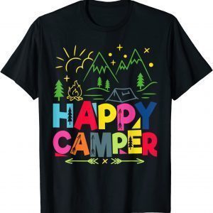 Happy Camper Camping 2022 Shirt