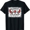 Hearsay Brewing Co Home Of The Mega Pint happy hour bleached T-Shirt