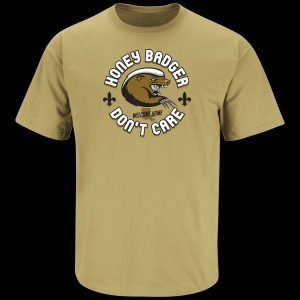 Honey Badger Don't Care New Orleans Football 2022 Shirt