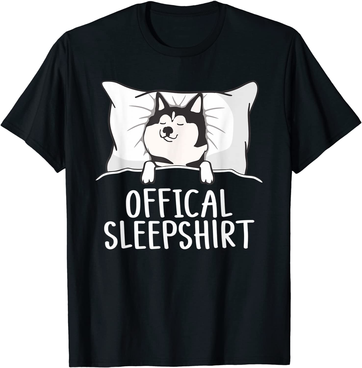 Husky Official Sleepshirt Husky Dog Lover Pajama Cute 2022 Shirt
