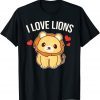 I Love Lions King Safari Jungle 2022 Shirt