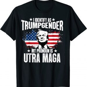 Identify As Trumpgender My Pronoun Is Ultra Maga Classic Shirt