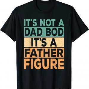 Its Not A Dad Bod Its A Father Figure Dad Daddy Papa 2022 Shirt