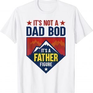 It's Not A Dad Bod It's A Father Figure Dad Joke Fathers Day T-Shirt