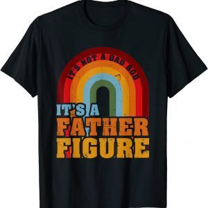 It's Not A Dad Bod It's A Father Figure Father's Day rainbow 2022 Shirt