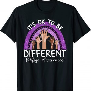 It's Ok To Be Different Vitiligo Awareness T-Shirt