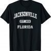 Jacksonville Florida FL vintage state Athletic style 2022 Shirt