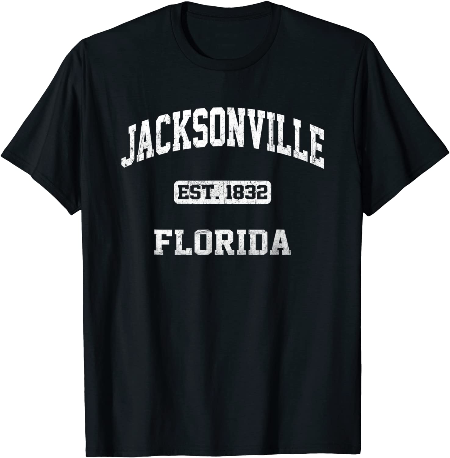 Jacksonville Florida FL vintage state Athletic style 2022 Shirt
