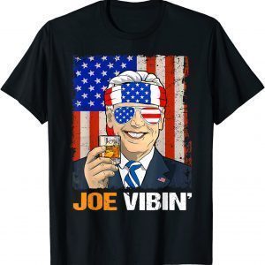 Joe US Flag 4th Of July President Biden Retro Drinking 2022 Shirt