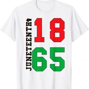 Juneteenth 1865 Proud Black African American 2022 Shirt