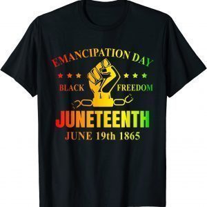 Juneteenth: June 1865 Black History African American Freedom Classic Shirt