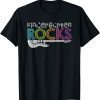 Kindergarten Rocks With Guitar Back To School Teacher Classic Shirt