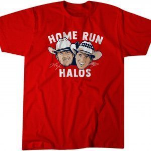 Mike Trout & Shohei Ohtani: Home Run Halos 2022 Shirt