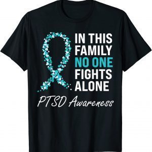PTSD Awareness Teal Ribbon 2022 Shirt
