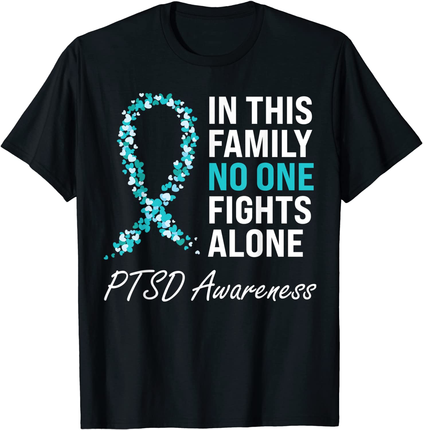 PTSD Awareness Teal Ribbon 2022 Shirt