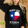 Peace Love Texas,Fray For Texas, Protect Our Kids Not Guns T-Shirt