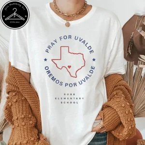 Pray For Uvalde Texas Shirt Gun Control Now Texas Shooting 2022 T-Shirt