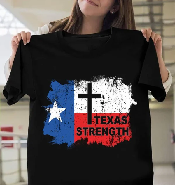 Pray for Uvalde Texas, Uvalde Texas Strong American Flag Cross Protest Classic Shirt
