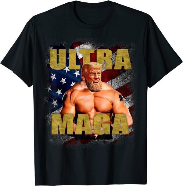 Pro-Trump, Trump Muscle, Ultra Maga American-Muscle Classic T-Shirt