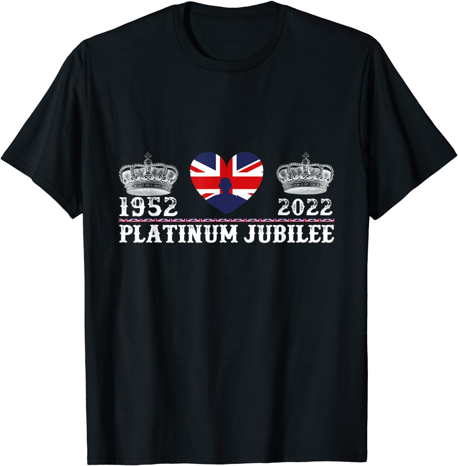 Maglietta Regno Unito Maglietta Union Jack Platinum Jubilee - Uomo E Bambino Bianco 44-46 Jubilee Regina Platinum - Foto 13