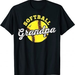 Softball Grandpa Grandfather Father's Day 2022 Shirt