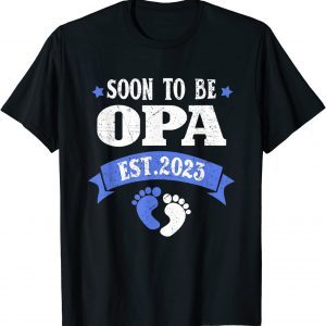 Soon to be Opa 2023 pregnancy announcement Limited T-Shirt