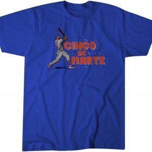 Starling Marte: Cinco de Marte 2022 Shirt