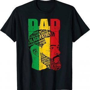 Strong Black Dad King African American Classic Shirt