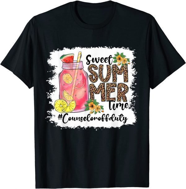 Sweet summer Time Last day of school Counselor off duty 2022 Shirt