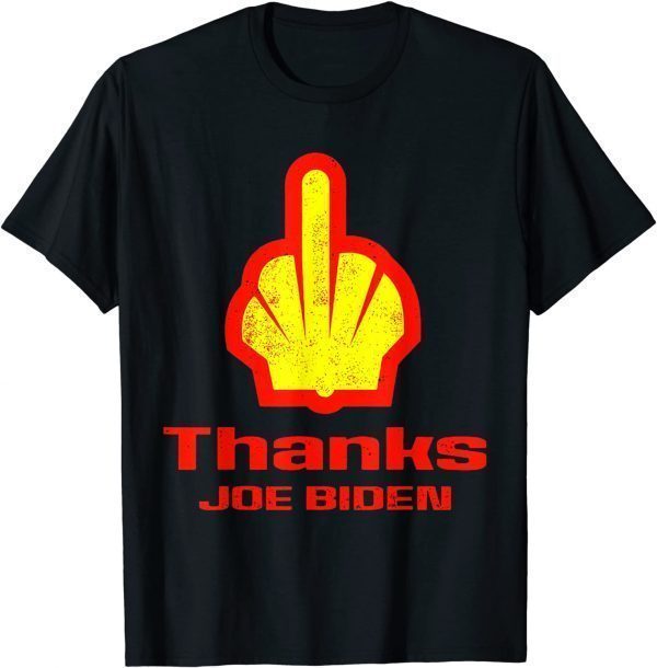 Thanks Joe Biden Gas High Price Gas pump meme T-Shirt