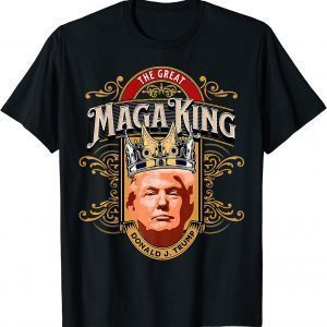 The Great MAGA King Trump Biden Political 45 47 2024 Classic Shirt