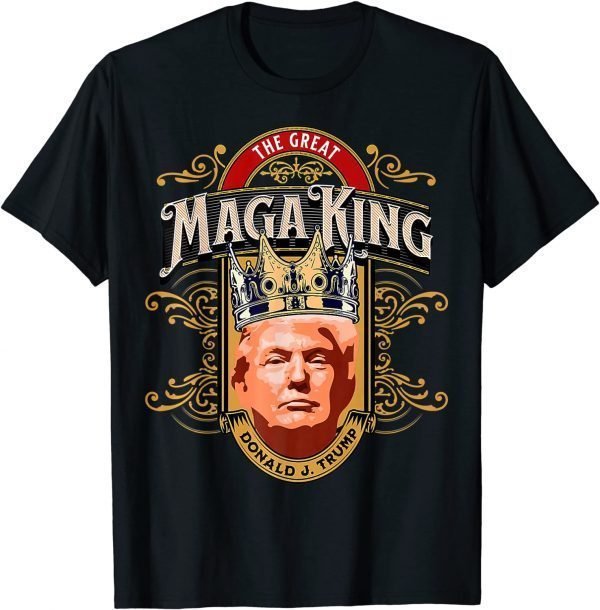 The Great MAGA King Trump Biden Political 45 47 2024 Classic Shirt