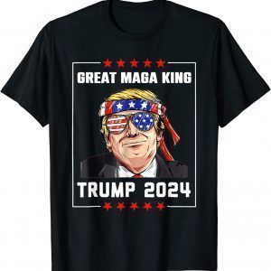 The Great Maga King Donald Trump 2024 , Maga King Limited Shirt