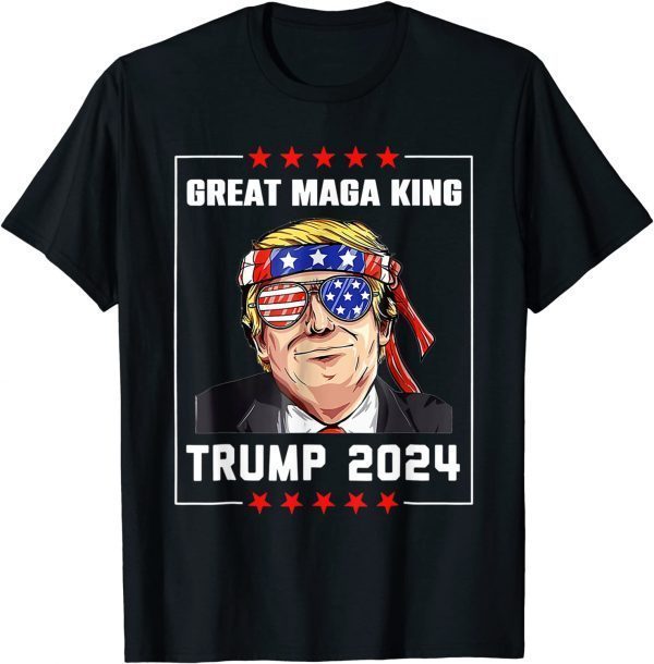 The Great Maga King Donald Trump 2024 , Maga King Limited Shirt