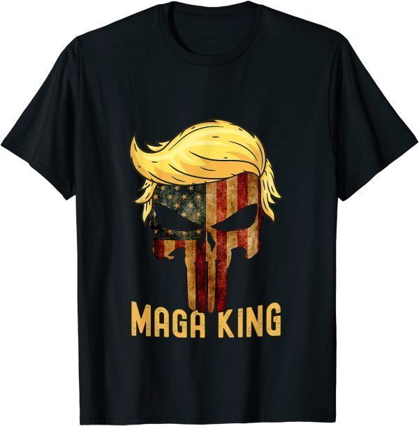 The Great Maga King Donald Trump Skull , Maga King 2022 Shirt