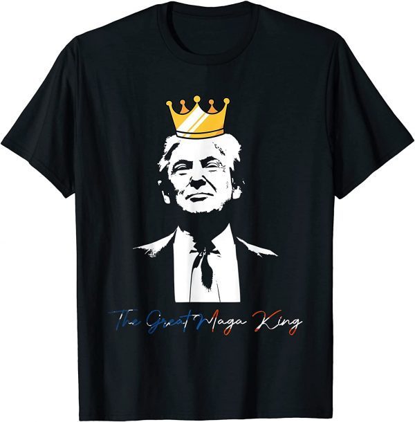 The Great Maga King Donald Trump Ultra MAGA American Flag 2022 Shirt