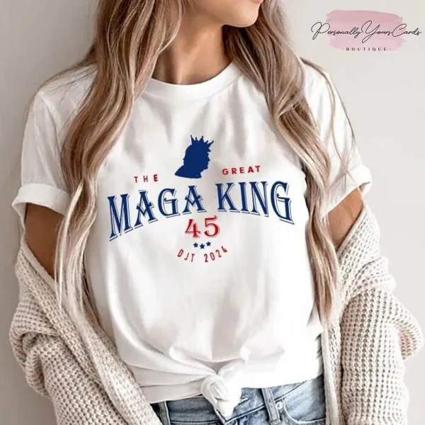 The Great Maga King President Trump 2024 Support Classic Shirt