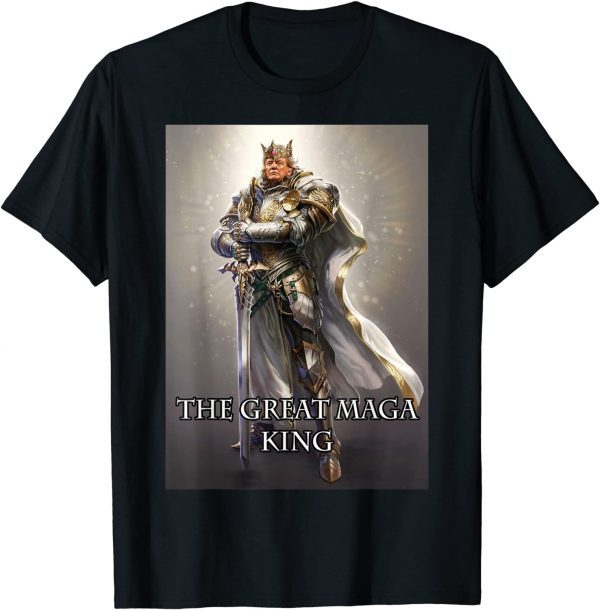 The Great Maga King Proud Ultra Maga Trump 2024 Classic Shirt