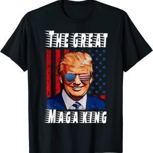 The Great Maga King Trump 2024 American Flag USA Limited Shirt