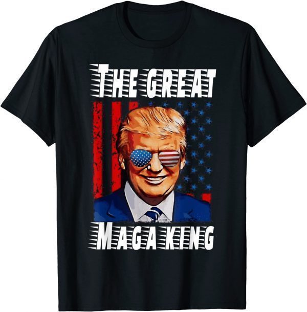 The Great Maga King Trump 2024 American Flag USA Limited Shirt
