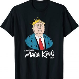 The Great Maga King Trump 2024 Ultra Maga USA Classic Shirt